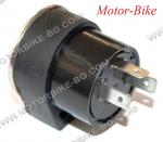 РЕЛЕ ЗА МИГАЧИ /3/ 12V СЪС ЗВУК ЦИЛИНДРИЧНО-2